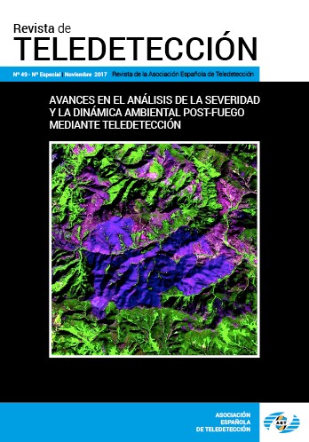 					View No. 49 (2017): Special issue: Avances en el análisis de la severidad y la dinámica ambiental post-fuego mediante teledetección
				
